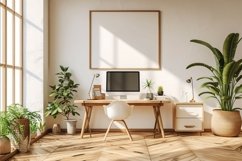Interior Home living Room with Frames &amp; Vases Product Image 1