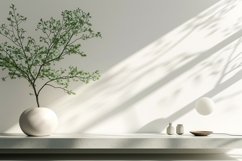 Home with vase on the sand ply Sunlight from window Product Image 1