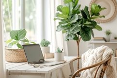 Home room Vases and Desk Sunlight from window Product Image 1