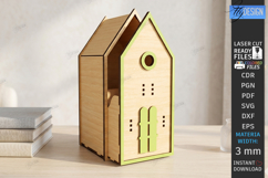 3D House Organizers Laser Cut Bundle | Storage Boxes | CNC Product Image 14