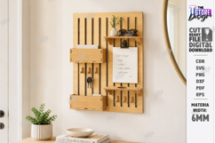 Wall Key Holders Laser Cut Bundle | Wall Decor | Key Rack Product Image 3