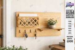 Wall Key Holders Laser Cut Bundle | Wall Decor | Key Rack Product Image 5