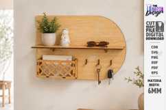 Wall Key Holders Laser Cut Bundle | Wall Decor | Key Rack Product Image 7