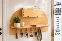 Wall Key Holders Laser Cut Bundle | Wall Decor | Key Rack Product Image 9