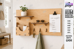Wall Key Holders Laser Cut Bundle | Wall Decor | Key Rack Product Image 10