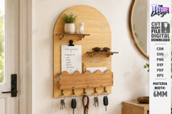 Wall Key Holders Laser Cut Bundle | Wall Decor | Key Rack Product Image 11