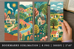 Home bookmarks printable sublimation bookmark design Product Image 1