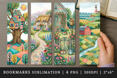 Home bookmarks printable sublimation bookmark design Product Image 1