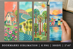 Home bookmarks printable sublimation bookmark design Product Image 1