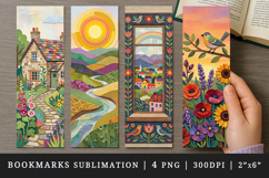 Home bookmarks printable sublimation bookmark design Product Image 1