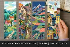 Home bookmarks printable sublimation bookmark design Product Image 1