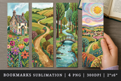 Home bookmarks printable sublimation bookmark design Product Image 1