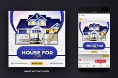 Home For Sale Property Social Media Post Banner Template Product Image 2