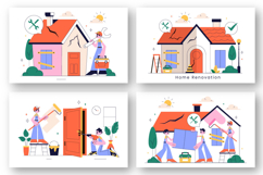 10 Home Renovation or Repair Service Illustration Product Image 2