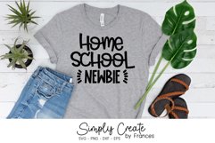 Home School Newbie SVG | School Time Product Image 1