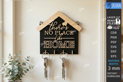 Wall Key Holder Laser Cut Bundle | Housewarming | Key Hanger Product Image 13