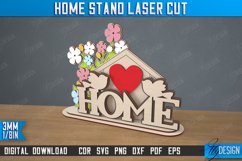 Home Stand | Table Sign | Decorative Stand | 3D Sign Design Product Image 1