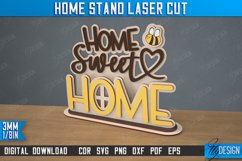 Home Stand | Table Sign | Decorative Stand | 3D Sign Design Product Image 1