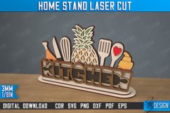 Home Stand | Table Sign | Decorative Stand | 3D Sign Design Product Image 1