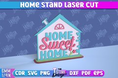 Home Stand Design | Table Stand | Decorative Sign | CNC File Product Image 1