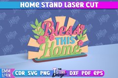 Home Stand Design | Table Stand | Decorative Sign | CNC File Product Image 1