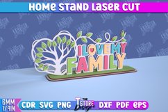 Home Standing Decor SVG Bundle| Home Decor Laser Cut Designs Product Image 8