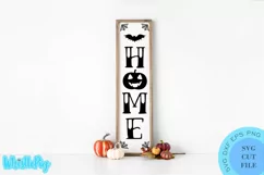 Home Svg Welcome Sign Halloween Porch Sign Svg Halloween Svg Product Image 1