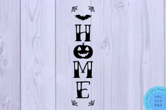 Home Svg Welcome Sign Halloween Porch Sign Svg Halloween Svg Product Image 2