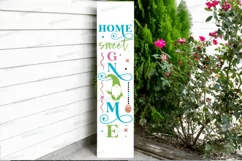 Home Sweet Gnome SVG, Easter Porch Sign SVG Design Product Image 3