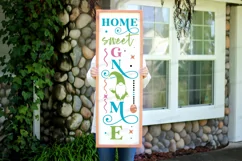 Home Sweet Gnome SVG, Easter Porch Sign SVG Design Product Image 2