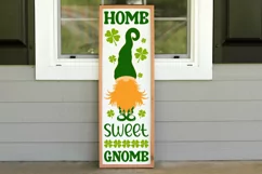 Home sweet gnome SVG , Welcome door sign SVG Product Image 2