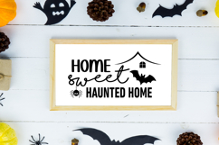 Farmhouse Halloween Sign SVG Bundle | Halloween Decor Sign Product Image 14