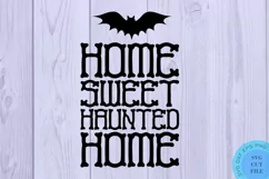 Halloween SVG Halloween Sign Svg Home Sweet Home Halloween Product Image 2