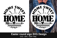 Easter Round Sign SVG Design - My students are egg stra spec Product Image 3