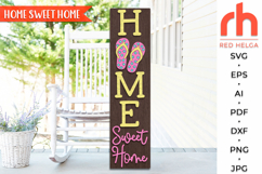 Summer Porch Sign, Flip Flop Sitter SVG, Welcome Cabin Sign SVG, Sea Porch Leaner Cut File, Home Sweet Home Sign SVG, Beach House Decor, Tropical Welcome Sign, Vacation Home Sign, Pool Decor, Lake Lanai sign, Summer Patio Sign, Cricut Summer Files