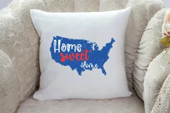 Home Sweet home SVG.American heritage SVG,Patriotic SVG Product Image 3