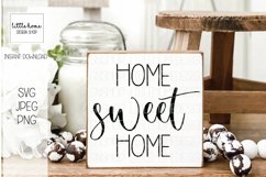 Home Sweet Home Sign, Farmhouse Home File Product Image 1