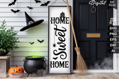 Home Sweet Home SVG | Halloween Porch Sign | Halloween Sign Product Image 1