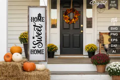 Home Sweet Home SVG | Halloween Porch Sign | Halloween Sign Product Image 3