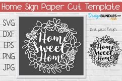Home Sweet Home Paper Cut