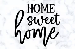 Home sweet home SVG, Farmhouse Sign SVG Design Product Image 2