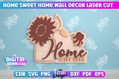 Home Sweet Home Wall Décor | Housewarming Gift | Wall Sign Product Image 1