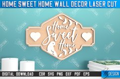 Home Sweet Home Wall Décor | Happy Place | Housewarming Gift Product Image 1