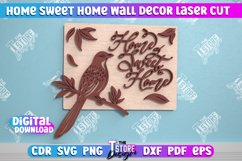 Home Sweet Home Wall Décor | Housewarming Gift | Wall Sign Product Image 1