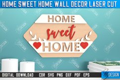 Home Sweet Home Wall Décor | Happy Place | Housewarming Gift Product Image 1
