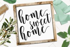 Home Sweet Home SVG ,Farmhouse SVG / SIGN SVG files Product Image 1