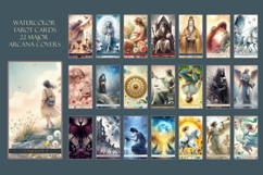 Watercolor 22 Major Arcana of the Tarot Bundle. Product Image 1