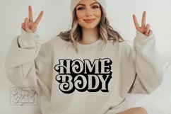Homebody SVG - Antisocial Club SVG - Sarcastic Introvert PNG Product Image 1