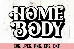 Homebody SVG - Antisocial Club SVG - Sarcastic Introvert PNG Product Image 5