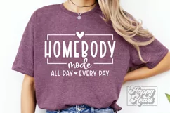 Homebody Mode SVG - Antisocial Club SVG - Mental Health PNG Product Image 2